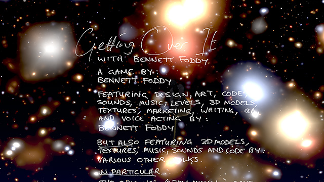 Getting Over It With Bennett Foddy 1 Got Over It Updated My Journal